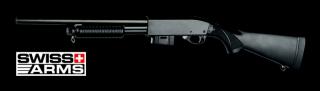 M870 Shotgun Type C6 Full Metal Fast Pump Action by Swiss Arms